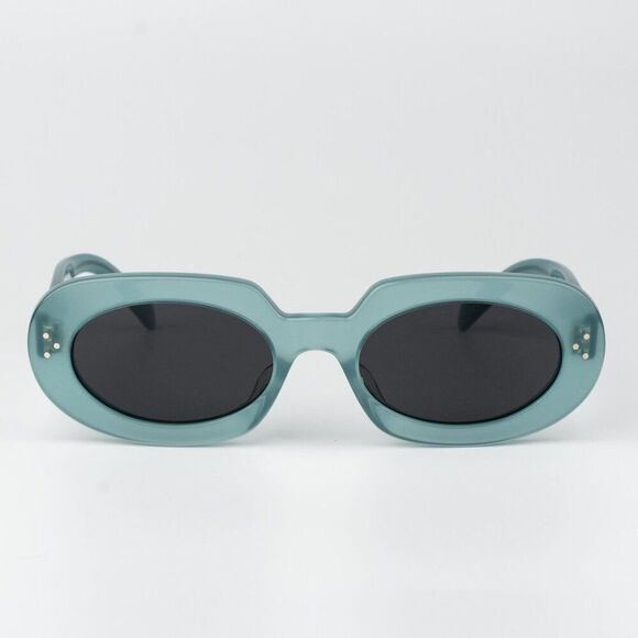 Celine 3 DOTS Women Sunglasses Green Grey Geometric CL40276U 93N BRAND NEW main image 6